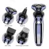 Head Shavers for Bald Men, Electric Shaver Wet-Dry Dual Use Water Proof Electric Razor Nose Ear Hair Trimmer Rechargeable Shaving Machine for Men view 2