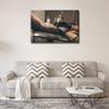 1 Piece Tattoo Machine Canvas Wall Art, Tattoo Wall Decorations for Living Room, Tattoo Equipment Home Decor, Posters and Prints, Framed Ready to Hang Wall Art for Living Bedroom Home 16X24 INCH view 3