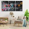 3 Piece Canvas Wall Art for Living Room, Tattoo Machine Home Decor, Tattoo Equipment Printed Posters Artwork for Bedroom Office, Tattoo Wall Art Painting Bathroom Pictures Ready to Hang 16X24X3 INCH view 2