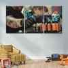 Tattoo Accessories Wall Art for Living Room Tattoo Artist Bedroom Wall Decor Tattoo Machine Wall Paintings for Office Print On Canvas Modern Artwork Stretched and Framed Ready to Hang 16X24X3 INCH view 2