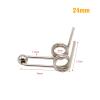 DHAEY SeroNi 2Pcs Wire Diameter 1.2mm Curling Iron Replacement Double Return Torsion Spring Hair Curling Rod Accessories(24mm) view 2