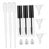 9pcs Mascara Tube Lip Gloss Wand Tubes Eyelash Cream Container Diy Mascara Container Lash s Perfume Eyelash Refillable Tubes Filling Plastic Travel Bottle Brush view 1