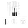 9pcs Mascara Tube Lip Gloss Wand Tubes Eyelash Cream Container Diy Mascara Container Lash s Perfume Eyelash Refillable Tubes Filling Plastic Travel Bottle Brush view 3