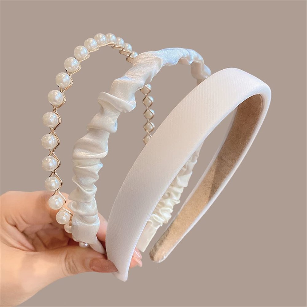 3/6/8Pcs Set Fashion Women Cloth Hair Bands Headdress Headband Girls Hairband Hair Hoop Female Hair Accessories Headwear 3PCS 3