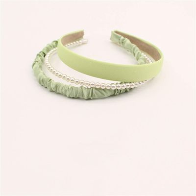 3/6/8Pcs Set Fashion Women Cloth Hair Bands Headdress Headband Girls Hairband Hair Hoop Female Hair Accessories Headwear 3PCS F