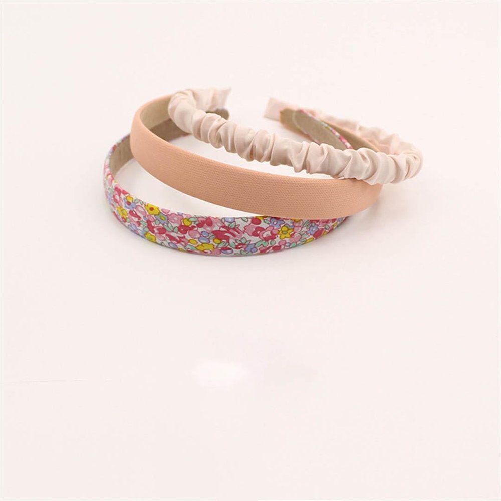 3/6/8Pcs Set Fashion Women Cloth Hair Bands Headdress Headband Girls Hairband Hair Hoop Female Hair Accessories Headwear 3PCS J