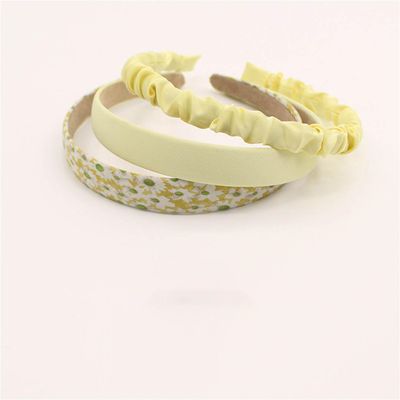 3/6/8Pcs Set Fashion Women Cloth Hair Bands Headdress Headband Girls Hairband Hair Hoop Female Hair Accessories Headwear 3PCS K