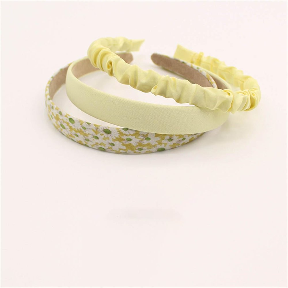 3/6/8Pcs Set Fashion Women Cloth Hair Bands Headdress Headband Girls Hairband Hair Hoop Female Hair Accessories Headwear 3PCS K