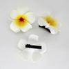10 Pcs Hawaii Plumeria Flower Clips Hawaiian Flower Hair Barrettes Beach Party Hair Clips Artificial Tropical Flower Hairpins for Wedding 5cm view 2