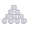 10Packs 20G/20ML Plastics Container Jars with Inner Liner for Scrubs, Oils, Salves, Creams, Lotions, Makeup Cosmetics, Nail Accessories, Beauty Aids(Translucent) view 1