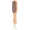 TITA-DONG Wooden Foot Bristle Brush, Pumice Stone Foot Callus Remover, Double Sided Foot Scrubber with Wooden Handle, Body Skin Feet Elbow Scrubber for Home Use view 1
