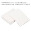 80pcs Facial Cleansing Cotton Pads, Disposable Facial Cotton Pads for Makeup Removal, Cotton Pads for Cosmetic Application and Product Removal view 4