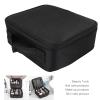 Makeup Train Case, Professional Makeup Case, Large Capacity Cosmetic Case Make up Brush Organizer, Black Multipurpose Travel Makeup Case with Adjustable Dividers for Women and Girls view 3