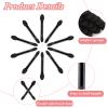 50 Pcs Disposable Double Head Eyeshadow Sponge Brushes Eyeshadow Applicators Dual Sides Eye Shadow Sponge Applicators Eyeshadow Brushes Makeup Applicator Cosmetic Tool view 3