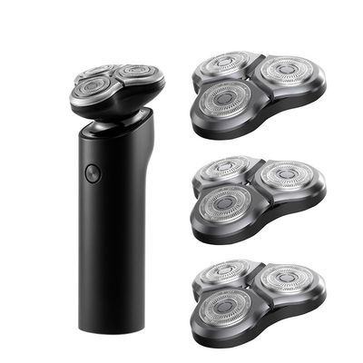 Head Shavers for Bald Men, Electric Shaver Men's Beard Trimmer Hair Clipper Portable Flexible Shaver Dry Wet Dual-use Washable Beard Shaving With 3 Head