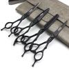 5.5/6/inch professional hairdressing set with sharp stainless steel scissors, suitable for hairdressers, salons, and home use. (6 inch-4pc) view 1