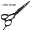 5.5/6/inch professional hairdressing set with sharp stainless steel scissors, suitable for hairdressers, salons, and home use. (6 inch-4pc) view 4