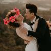 SOLUSTRE Floral Headband Bohemia Style Hair Wreath Bridal Hair Accessory for Wedding and Party view 2