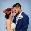 SOLUSTRE Floral Headband Bohemia Style Hair Wreath Bridal Hair Accessory for Wedding and Party view 3