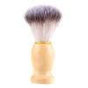 FOMIYES 1pc Wooden Handle Shaving Brush for Men Soft Synthetic Bristles Portable Beard Care Tool for Father Day and Valentine Day view 1