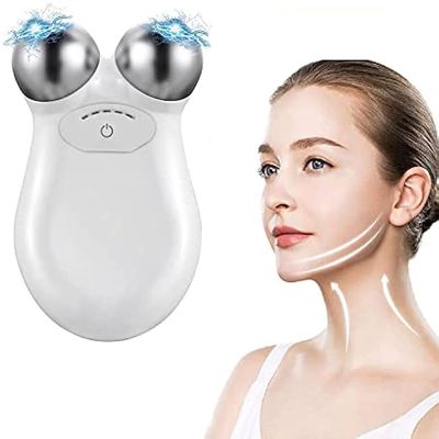 Micro Current Face Lift Device - USB Charging, Reduces Wrinkles, Improves Skin Tone - Facial Massage Beauty Massager