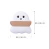 3pcs Finger Makeup Puff Mini Makeup Finger Sponge Cute Ghost Shaped Powder Puff Blush Puff for Foundation Powder view 2