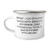 Barber Gifts For Coworkers, Barber. I Do Precious Guesswork Based on Unreliable Data, Gag Barber 12oz Camper Mug, From Boss, Barber shop gifts, Best barber scissors, Barber gift ideas, Barber apron, view 1