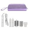 Buwico Airwrap Travel Case for Dyson/Shark Flexstyle, Travel Pouch for Complete Styler and Attachments, Travel Bag for Hair Dryer (Purple) view 1