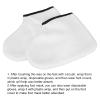2pcs Paraffin Wax Foot Liners, Paraffin Wax Bath Booties, BWhite Paraffin Wax care Booties Refills Feet Cover Bag for Paraffin Wax care view 2