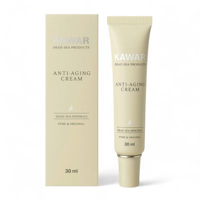 KAWAR Dead Sea Anti-Aging Extra-Firming Neck, Face and Dcollet Cream | Anti-Aging Moisturizer | Visibly Firms, Smoothes and Lifts | Minimizes Appearance Of Wrinkles | Targets Dark Spots | 1 Oz
