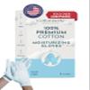 7 Pairs Cottonnerie Kids Blue 100% Premium Cotton Moisturizing Gloves for Kids: Dry Hands & Eczema | Overnight Lotion Treatment for Children, Girl & Boy | Reusable, Free Washing Bag, 2-5 Years view 1