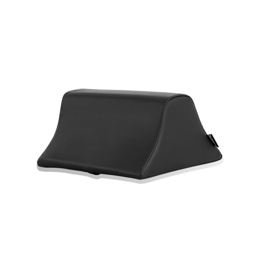 DR.LOMILOMI Massage Table Trapezoid Positioning Wedge Pillow Bolster Cushion (Black)
