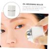 FRCOLOR Oil Absorbing Volcanic Roller Reusable Facial Skincare Tool for Control Portable Massaging Volcanic Stone for Home Office and Gym Use Design view 4