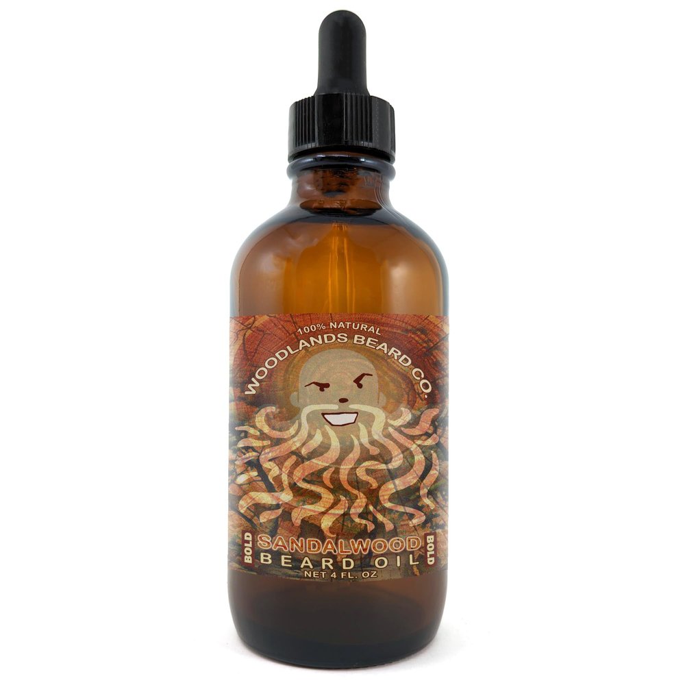 Sandalwood Beard Oil A Potent Natural Sandalwood Scent (4 oz.)