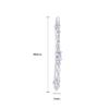 14k Gold Waterdrop and Flower Crystal Hair Pins, Fashion Bridal Headpiece with Genuine Crystals, Ideal Gift for Her (Waterdrop(8 * 0.5cm,8.3g)) view 2