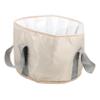 FRCOLOR 2pcs Foot Soak Bucket Portable Pool Foot Bath Collapsible Travel Folding Water Basin Easy to Store view 1