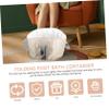 FRCOLOR 2pcs Foot Soak Bucket Portable Pool Foot Bath Collapsible Travel Folding Water Basin Easy to Store view 4