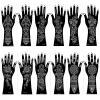 Henna Tattoo Stencil Kit,12 Sheets Stickers for Henna Tattoo Hand Forearm Glitter Airbrush DIY Tattooing Template, Large Indian Temporary Tattoo Stickers view 2