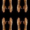 Henna Tattoo Stencil Kit,12 Sheets Stickers for Henna Tattoo Hand Forearm Glitter Airbrush DIY Tattooing Template, Large Indian Temporary Tattoo Stickers view 3