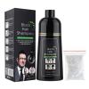 Black Hair Shampoo - Instantly Black Hair Dye, Natural Ingredients Hair Shampoo, Hair Strength Repair Conditioner, 5 Minutes Cover (Black Hair Dye 14 fl oz) view 1