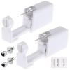 Ear Piercing Gun Kit - Lyuxzad 6Pcs Disposable Ear Piercing Kit Including 2Pcs Self Ear Piercing Gun with 2Pcs Built-in Earrings Stud and 2Pcs Clean Tools for Ear Cartilage Piercing Kit (225) view 1