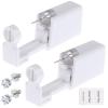 Ear Piercing Gun Kit - Lyuxzad 6Pcs Disposable Ear Piercing Kit Including 2Pcs Self Ear Piercing Gun with 2Pcs Built-in Earrings Stud and 2Pcs Clean Tools for Ear Cartilage Piercing Kit (253) view 1