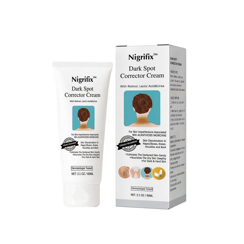 Nigrifix Acanthosis Nigricans Therapy Cream,Dark Spot Remover For Body,Dark Spot Corrector Cream,- Underarm, Neck, Armpit, Knees, Elbows, Private Areas, Intimate Areas - Upgraded Formula, - 2.1Fl Oz
