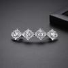 14k Gold Hair Accessories Fashion Hair Accessories with Crystal Barrette, Flower Crystal Headpiece,Ideal Gift for Her (Style 11.9 * 7.8cm14,8g)) view 3
