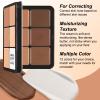 Professional Makeup Cream Contour Palette, Joyeee 12 Colours Concearler Full Coverage & Makeup Brush Set Contour Concearler Palette Contouring Face Make Up Gift for Women Girls view 4