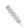 14k Gold Hair Accessories Fashion Hair Accessories with Crystal Barrette, Flower Crystal Headpiece,Ideal Gift for Her (Style 2(6.9 * 1.5cm,9.41g)) view 1