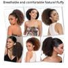 10 Inch for Women Curly Extension for Women Hair Extensions Ponytail Extension Makeup to Go to Halloween Concerts (Color : Black) view 4