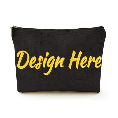 Miujonvy Design Travel Toiletry Bag Add Your Text Images with Zipper Travel Pouch for Woman Girls