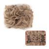 CLoxks Bun Hair Piece Clip in Ponytail Curly Chignon Hairpiece for Wedding Women Messy Bun Hair piece Synthetic Messy Hair Bun Ponyail Extension Updo Combs Bun Extension (Color : 0010) view 1
