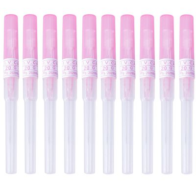 100pcs 20 Gauge Piercing Catheter Needles, Ear Piercing Needle Stainless Steel Nose Hollow Needles for Lip Tongue Belly Navel Nipple Piercing Kit